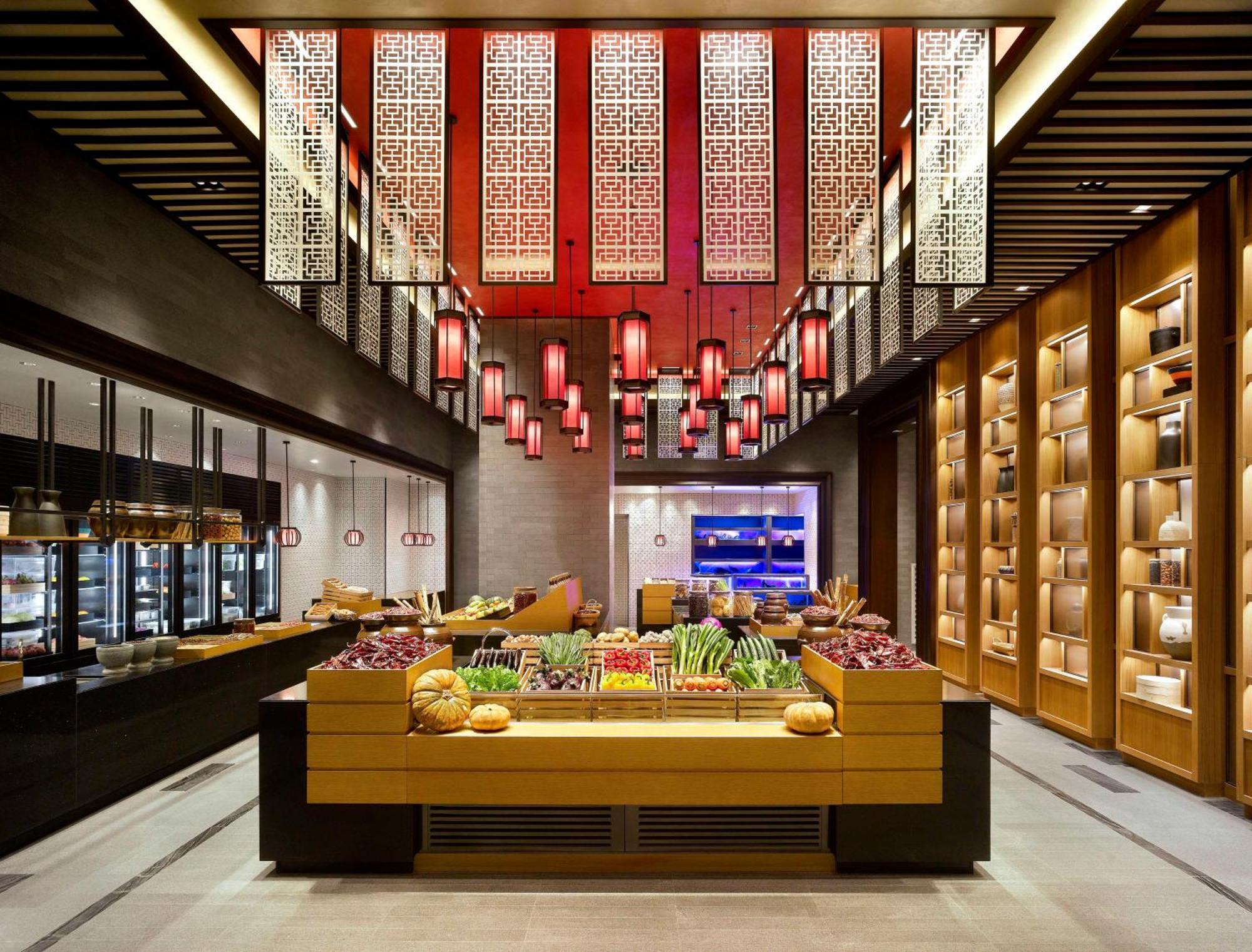 מלון Grand Hyatt ג'גו מראה חיצוני תמונה The buffet at the hotel