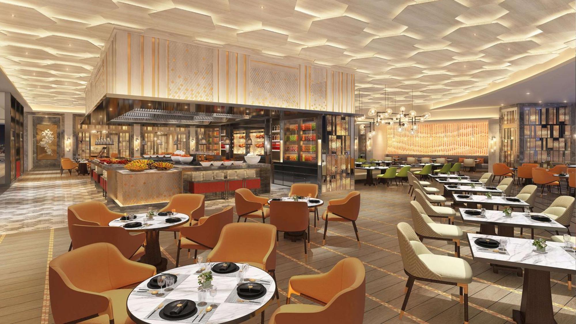 מלון Grand Hyatt ג'גו מראה חיצוני תמונה The interior of the restaurant