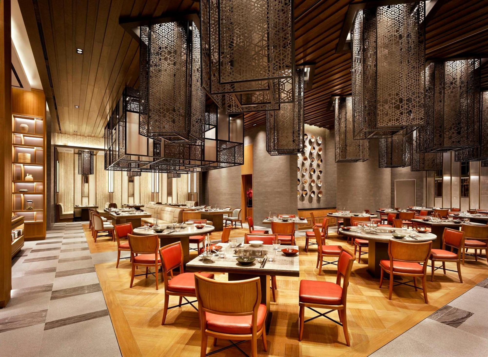 מלון Grand Hyatt ג'גו מראה חיצוני תמונה The interior of the restaurant