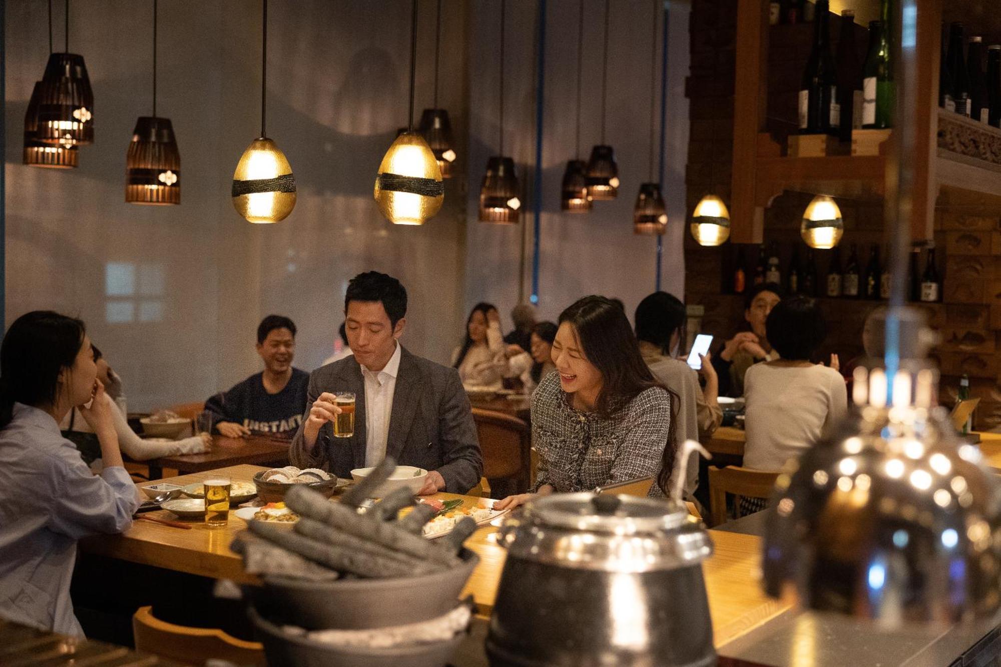 מלון Grand Hyatt ג'גו מראה חיצוני תמונה A restaurant in Beijing